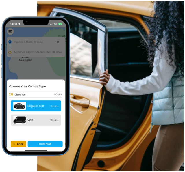 Mykonos Transfer Taxi Services